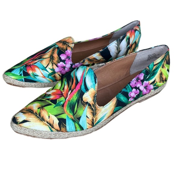 Seychelles Women's Browse Ballet Flat In Tropical Print Size 8.5 - Picture 3 of 5